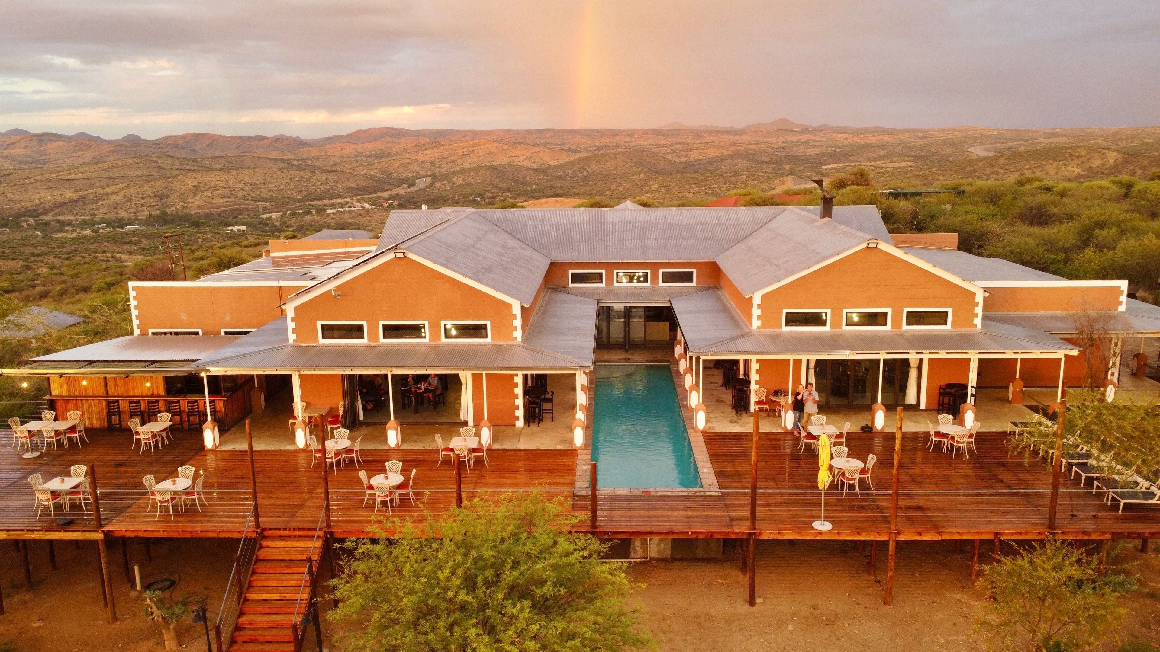 River crossing lodge